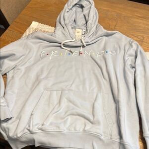 H&M Light Blue FRIENDS Hoodie